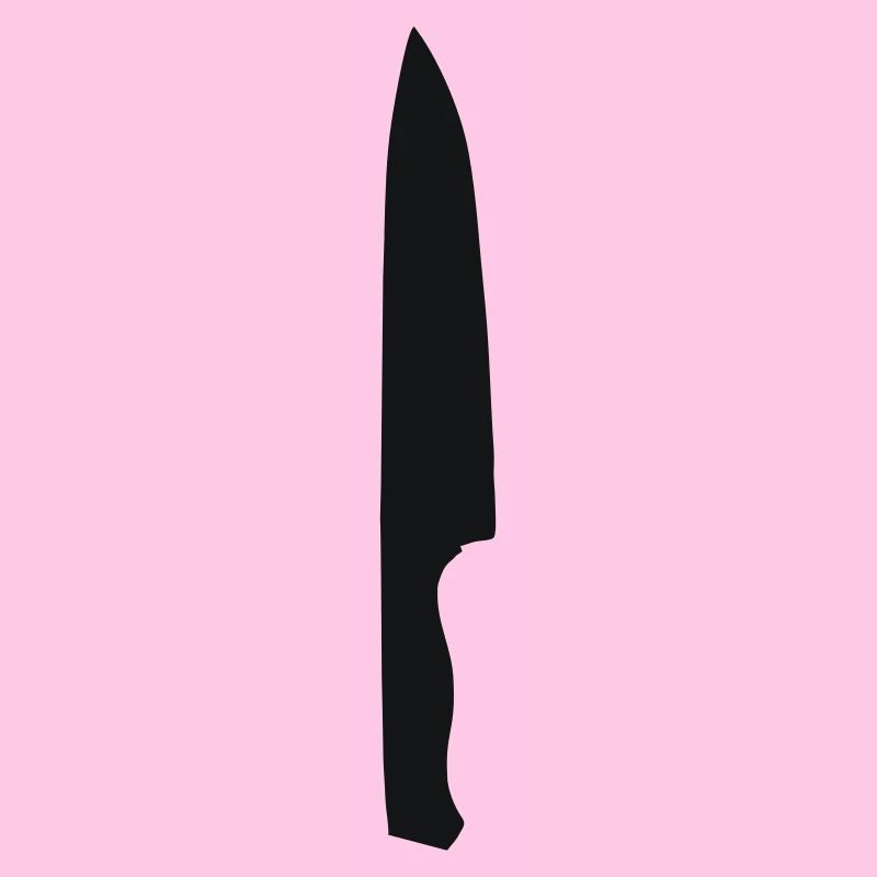Messer-Silhouette