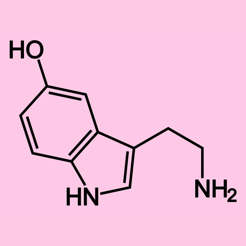 Serotonin Molecule