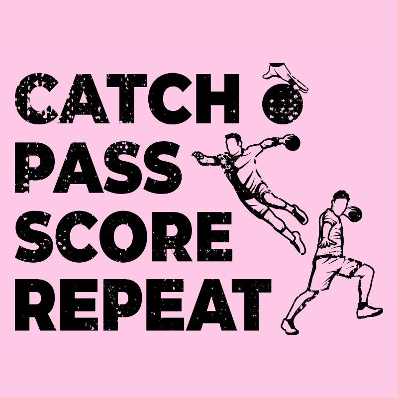 Attraper, passer, marquer, répéter