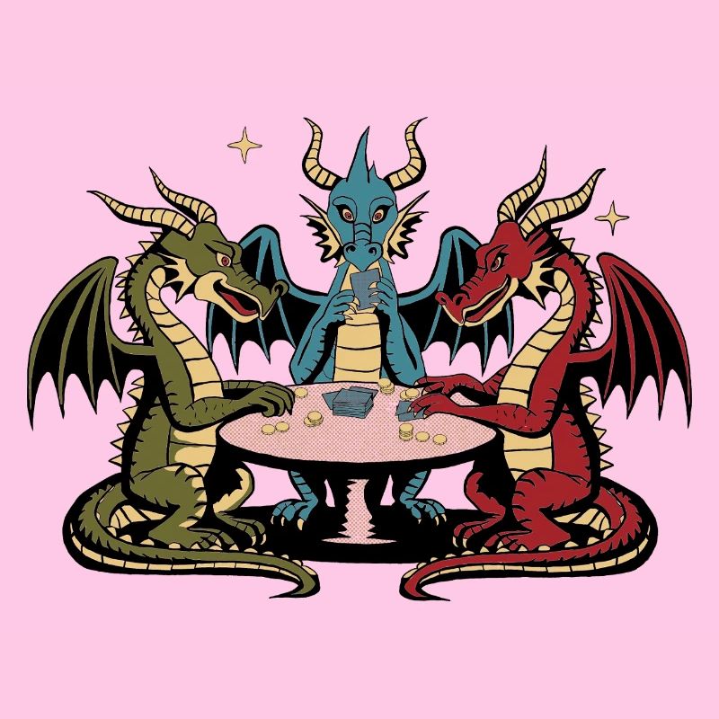Dragons cartes à jouer