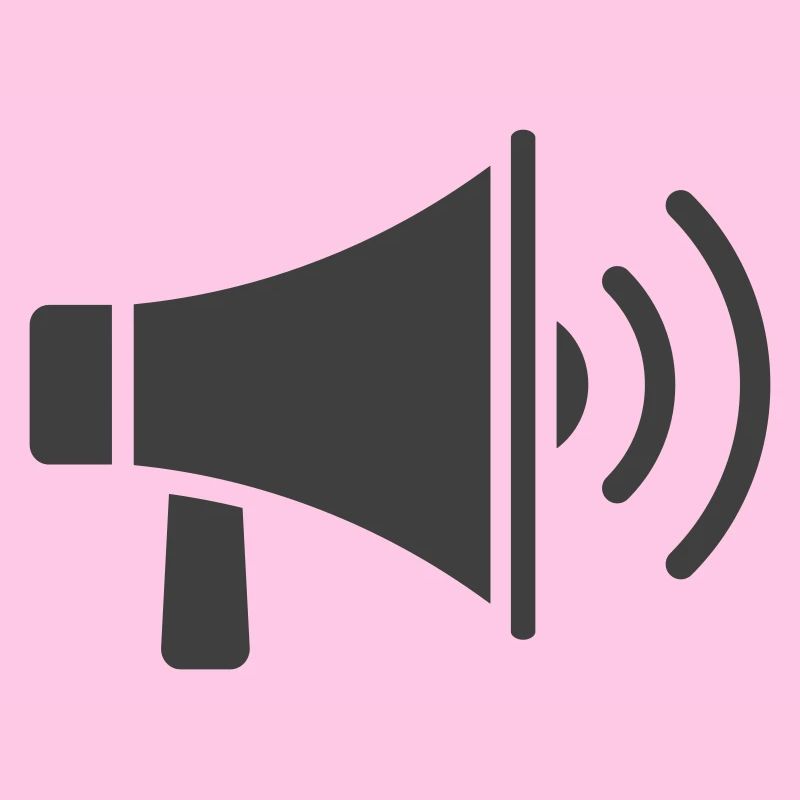 Conception d’icône de mégaphone