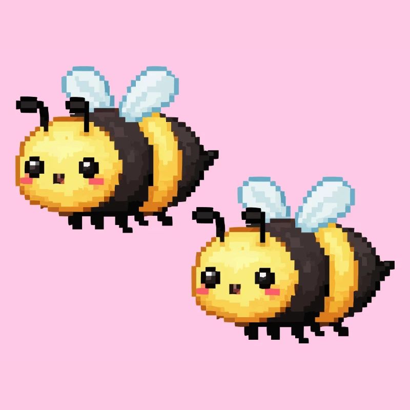 Pixel Bees Duo
