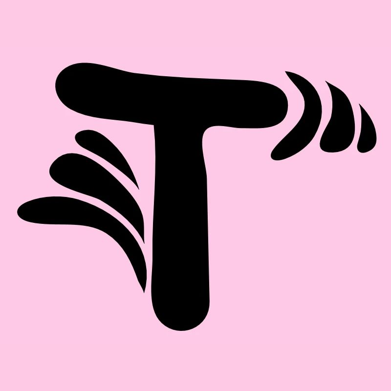 Letter T & Pattern