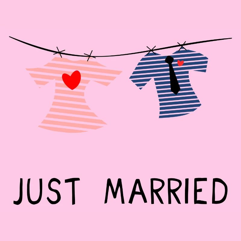 JUST MARRIED. MARRIED. ES LEBE DIE EHE