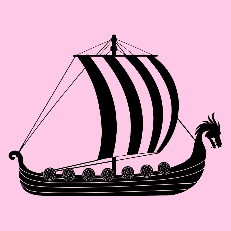 Wikinger-Drachenschiff