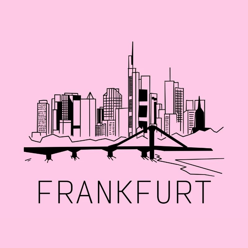 Frankfurt am Main Skyline Hessen