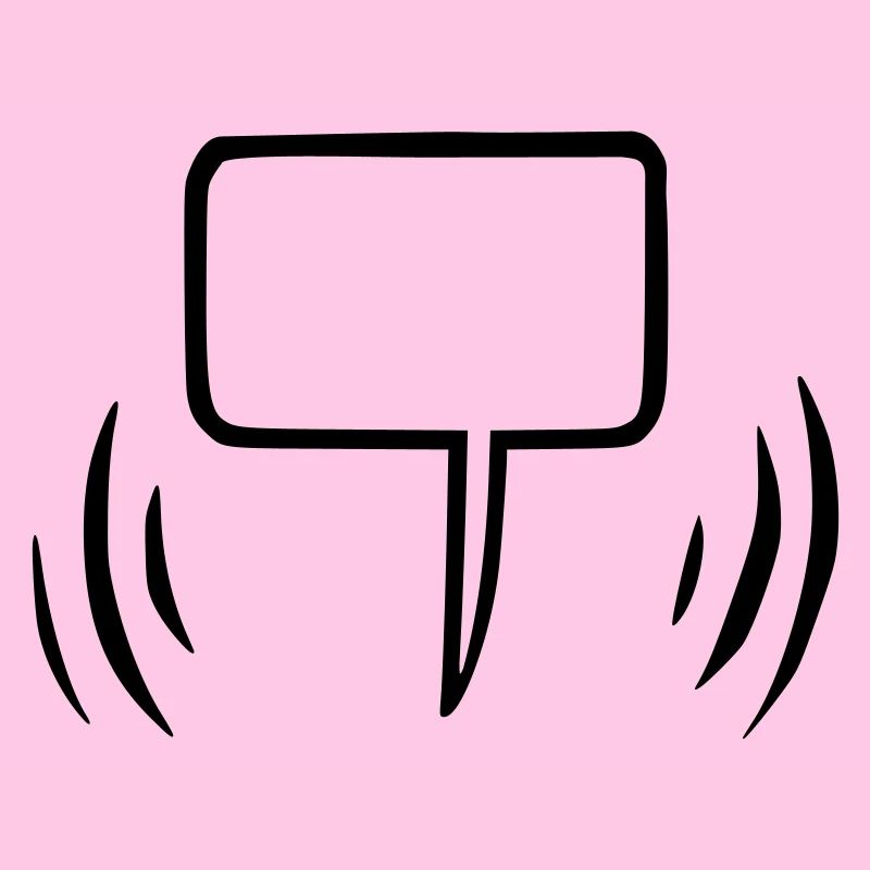 Speech bubble empty