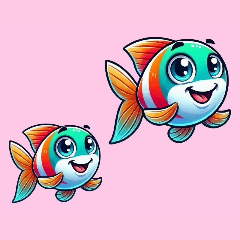 Fische Comic