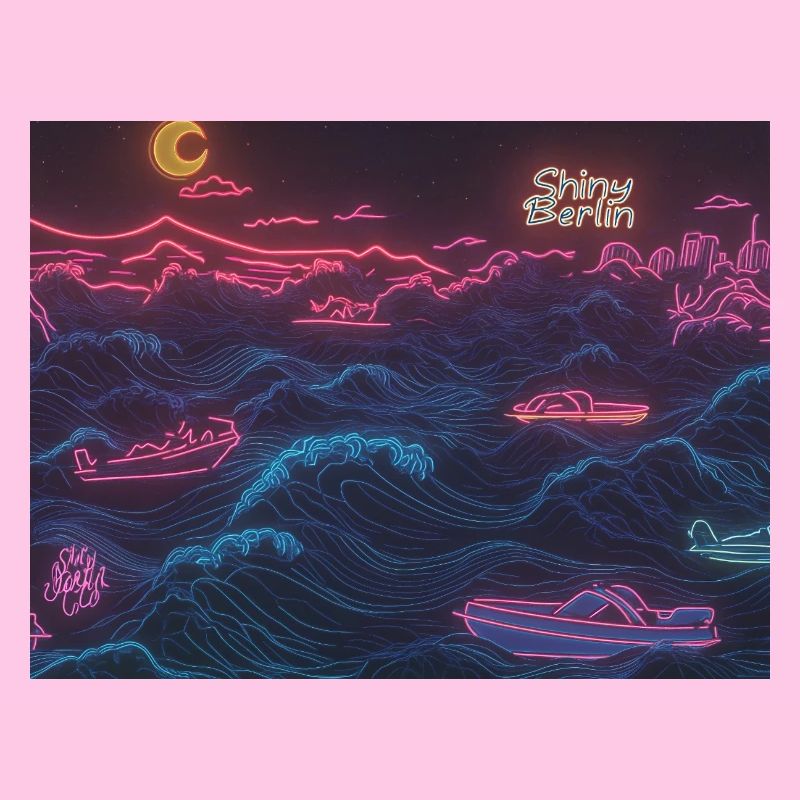 Neon waves