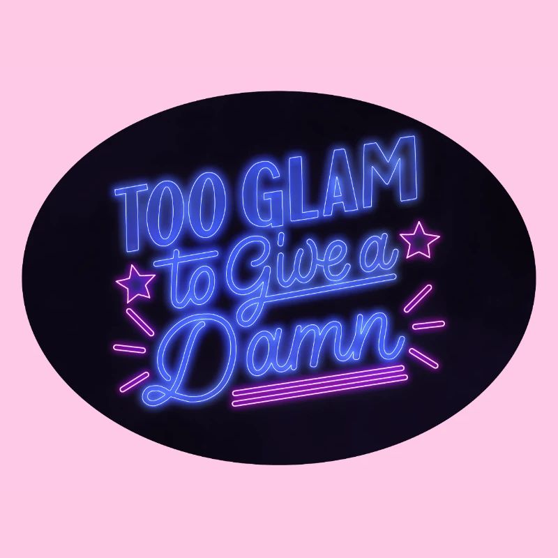Neon Glamour Statement