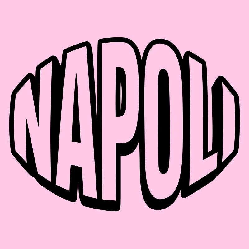 Napoli runde Typografie
