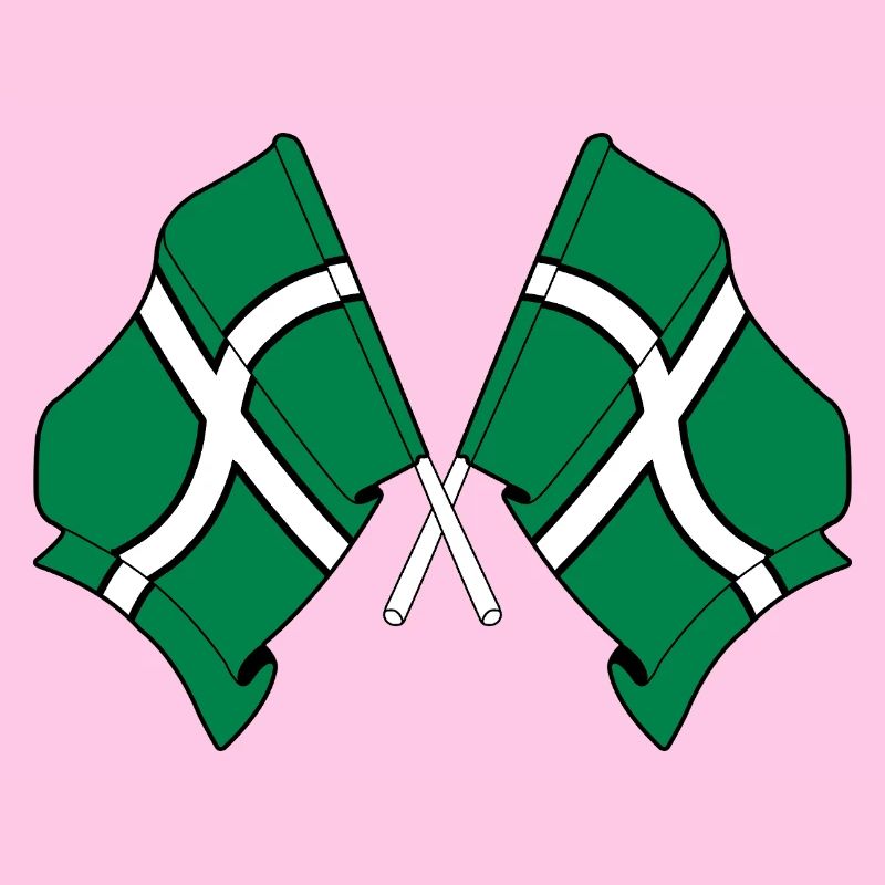 Devon Crossed Flags