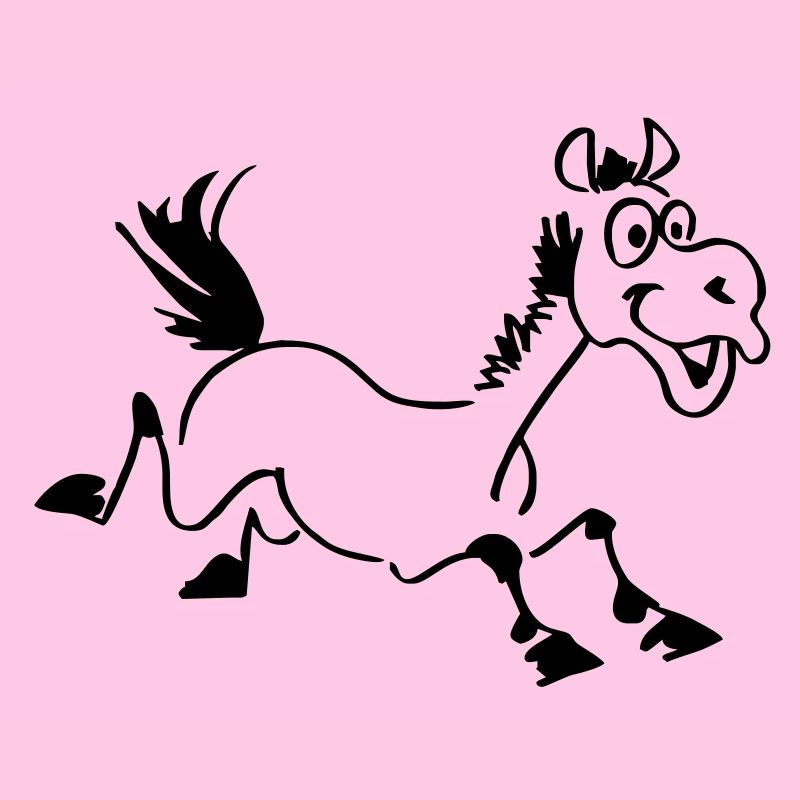lustiges Pferd