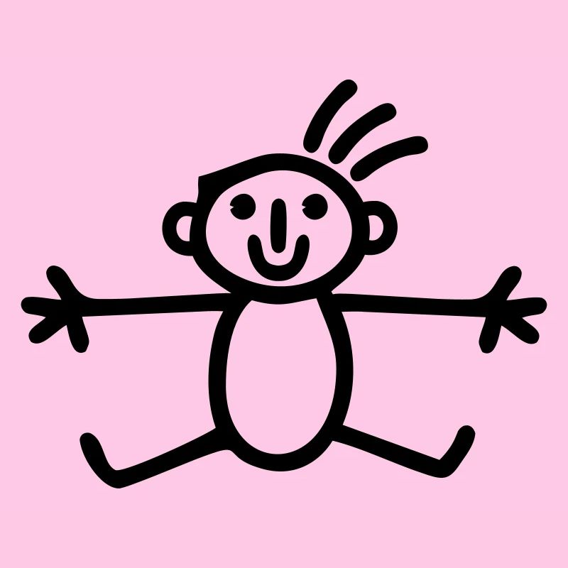 Strichmännchen Junge