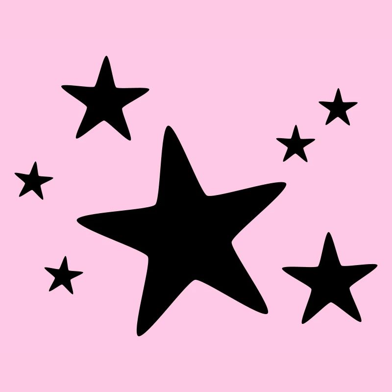 Sternengruppe einfarbig