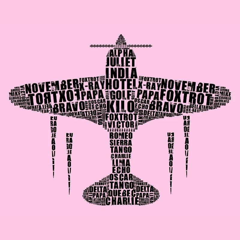 Phonetic Alphabet Pilot Shirt