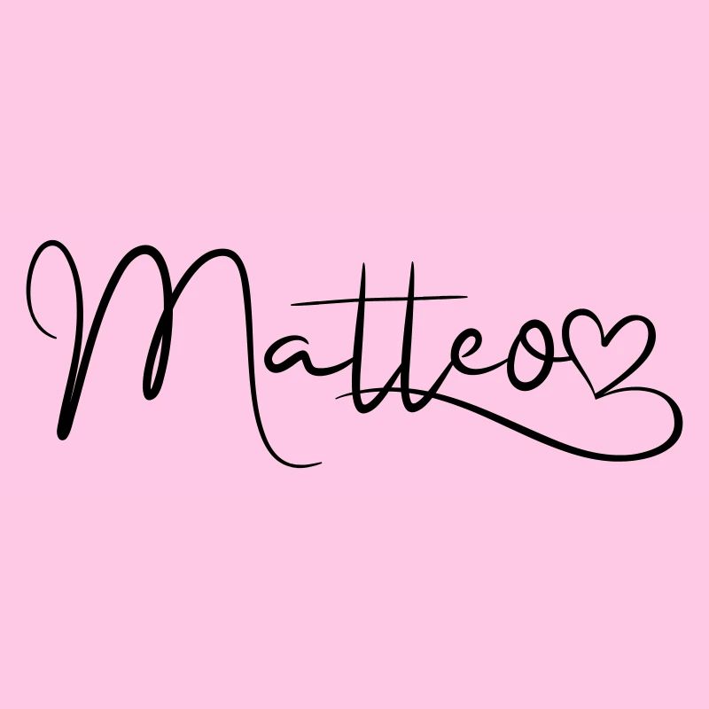 Matteo Last name First name Heart décor