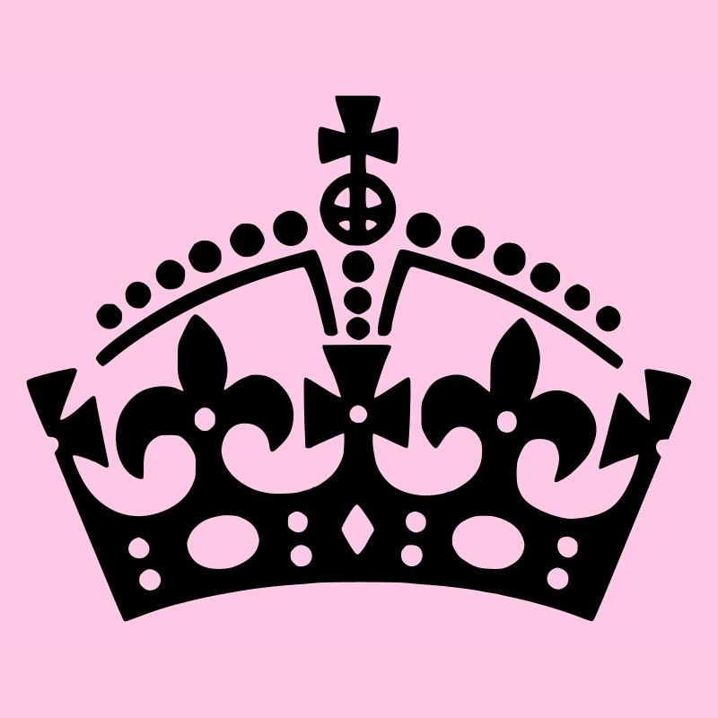 Keep Calm Krone / crown
