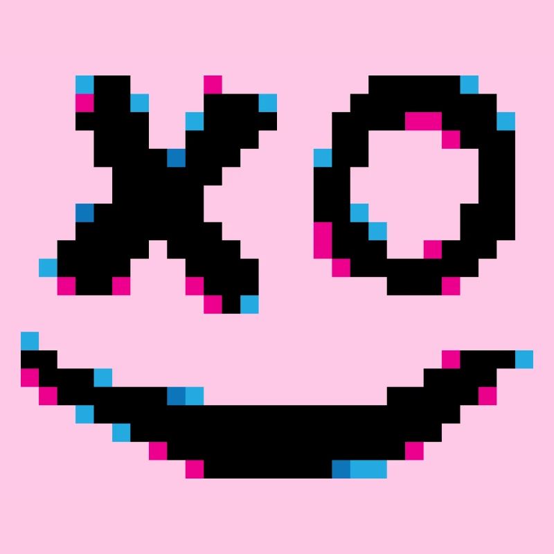 Neon-Pixel-Konfetti