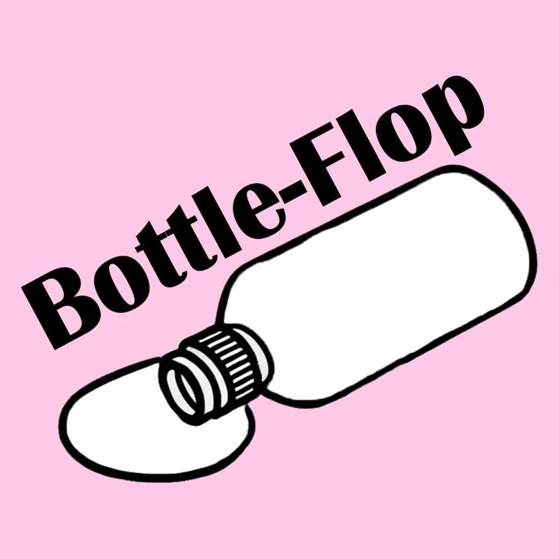 Bottleflop - Bottleflip Parodie Design