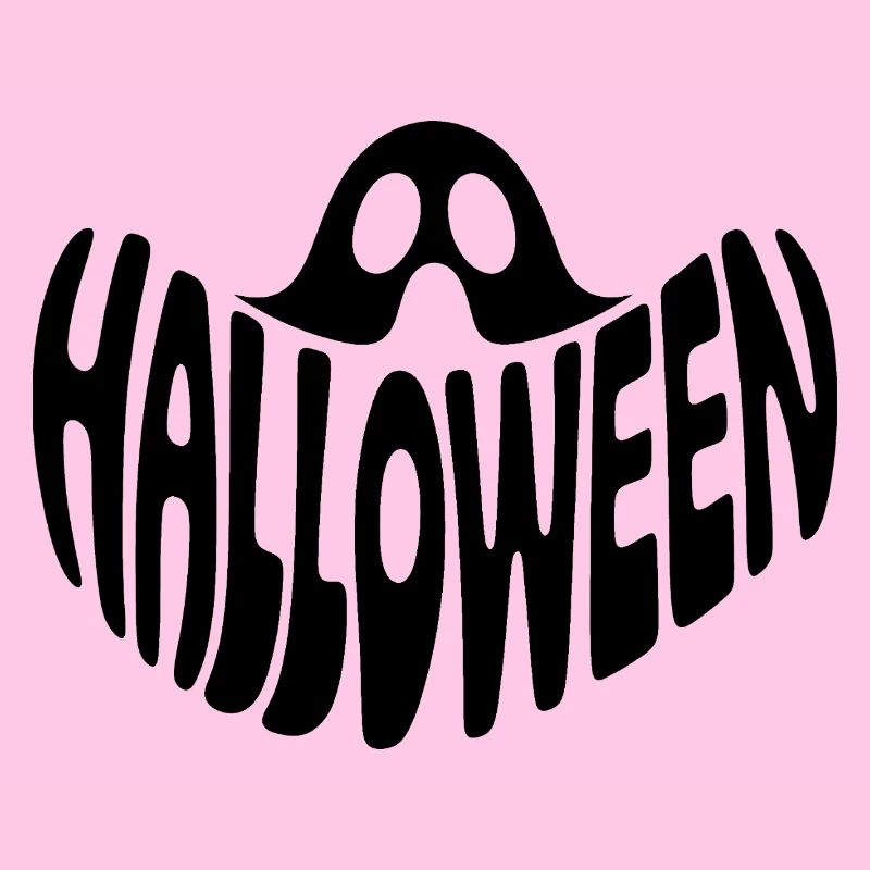 Ghost - Cool Halloween Logo