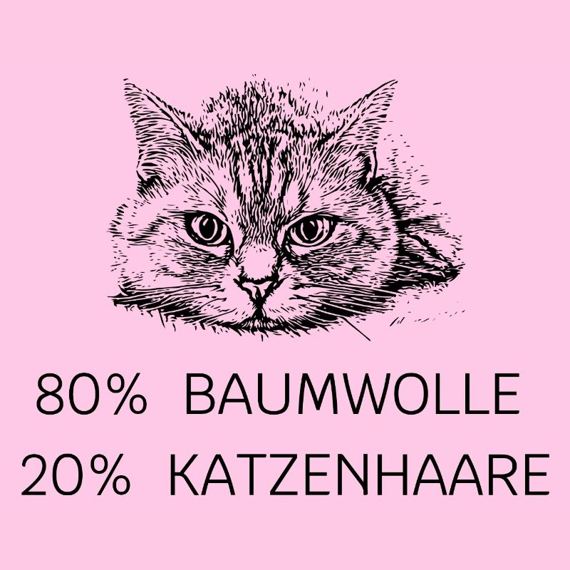80 % coton - 20 % poils de chat