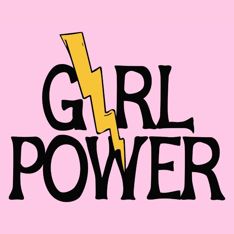 Blitz-Mädchen-Power