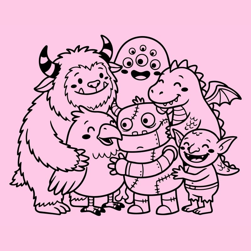 monstres mignons