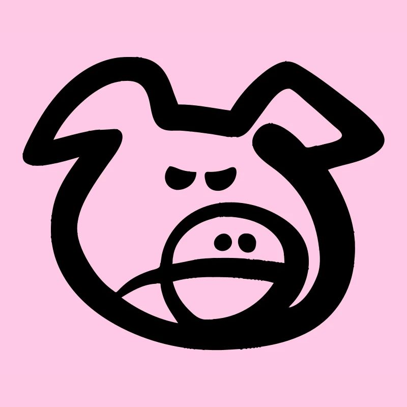 Tête de Cochon (vectoriel)