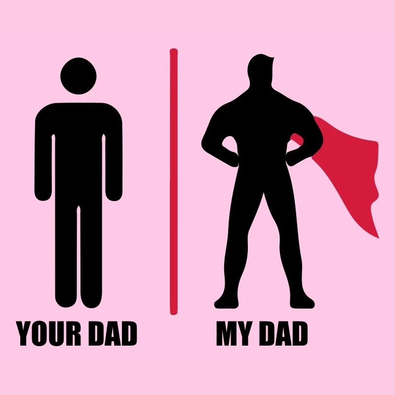 Body bébé papa super héro