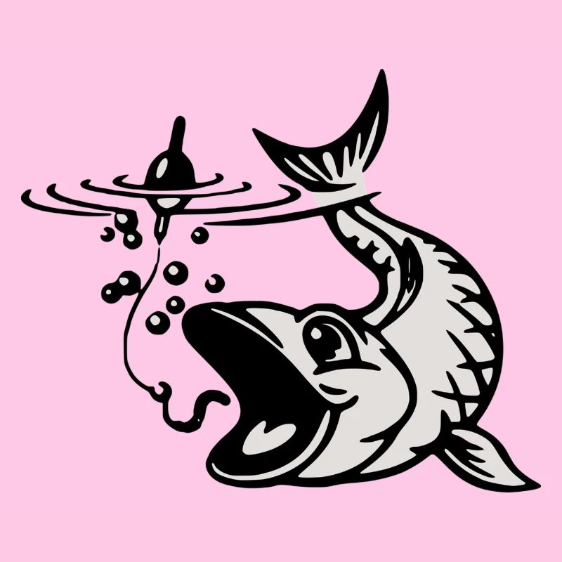 Fish with bait