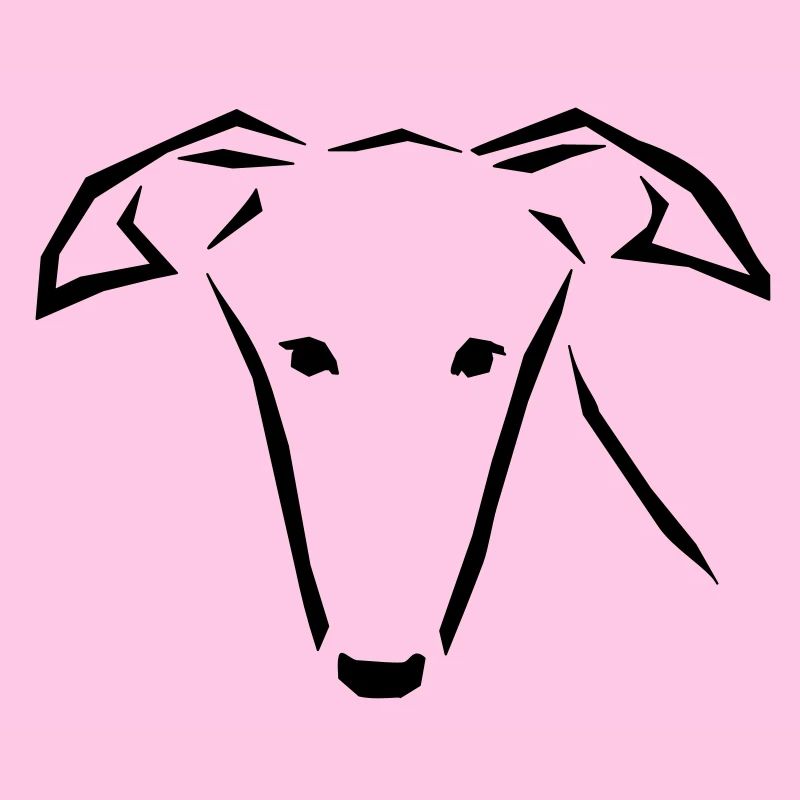 Greyhound head