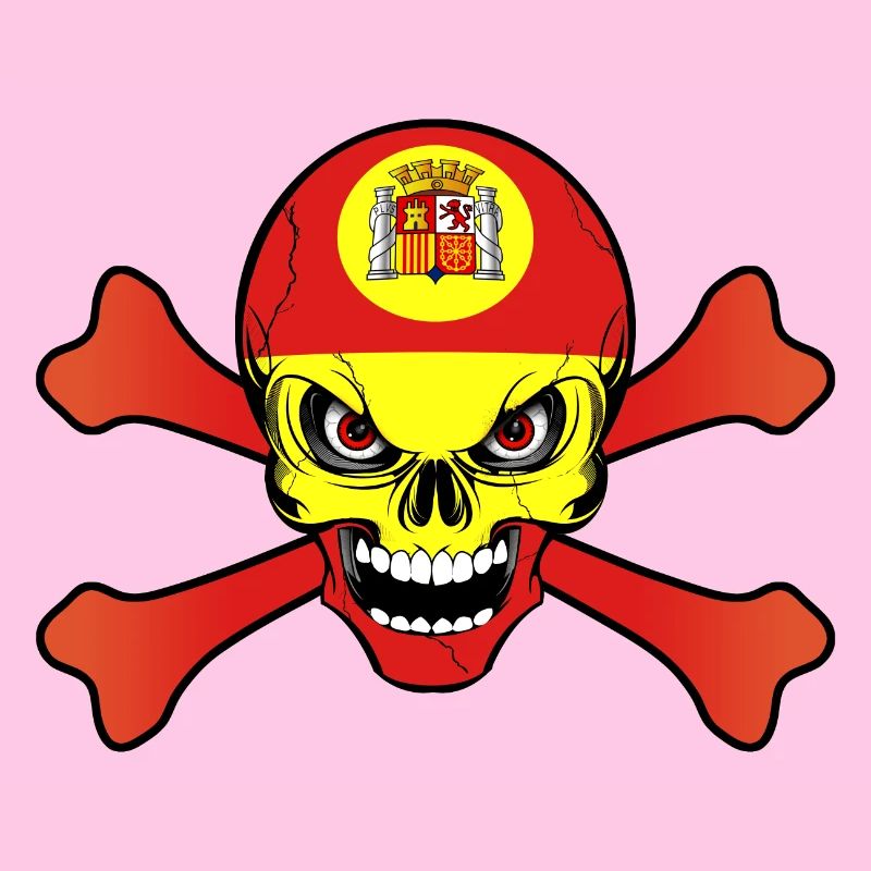spanien Schädel