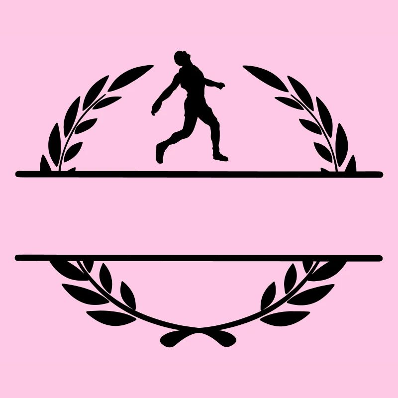 Diskuswerfer, Sieger im Lorbeerkranz