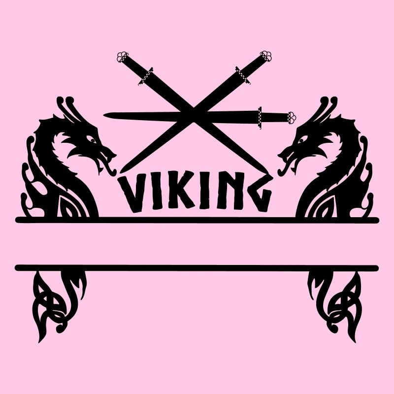 Wikinger Drei Schwerter Zwei Drachen Wikinger