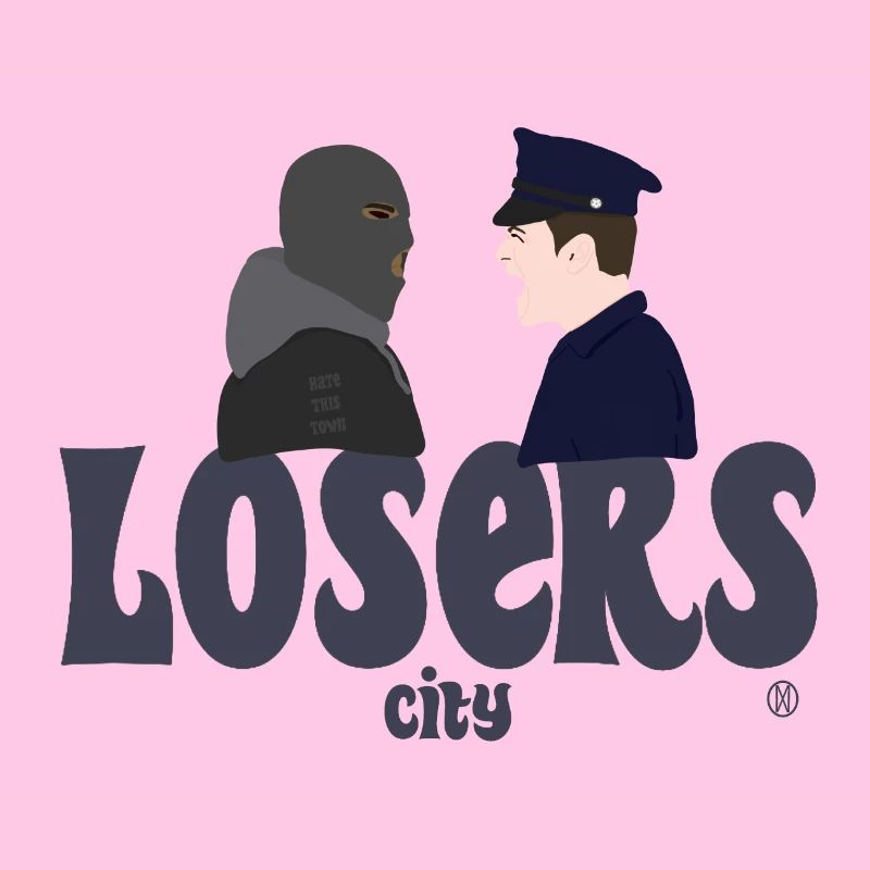 Menschen gegen Polizei