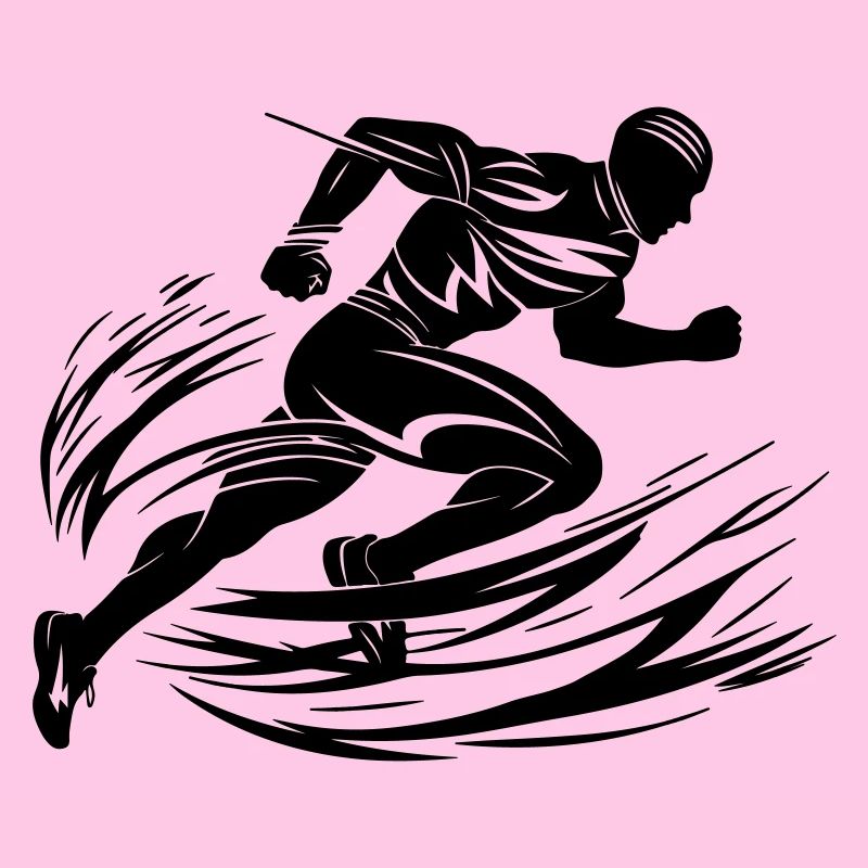 Sprinter en mouvement
