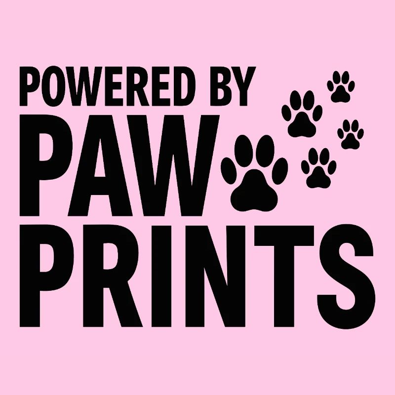 Powered By Paw Prints Hundeliebe Statement