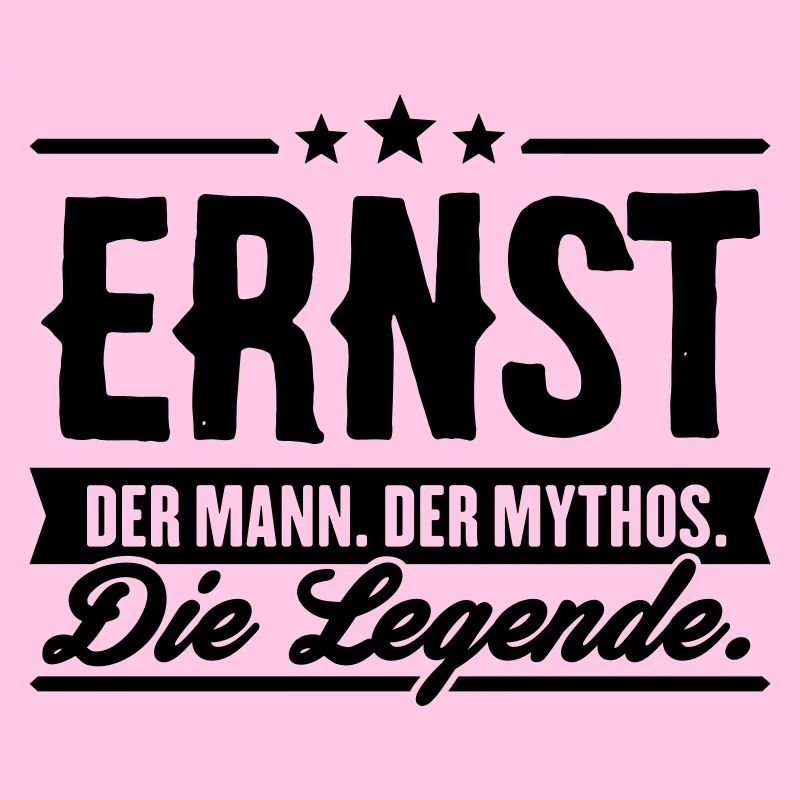 Mann Mythos Legende Ernst