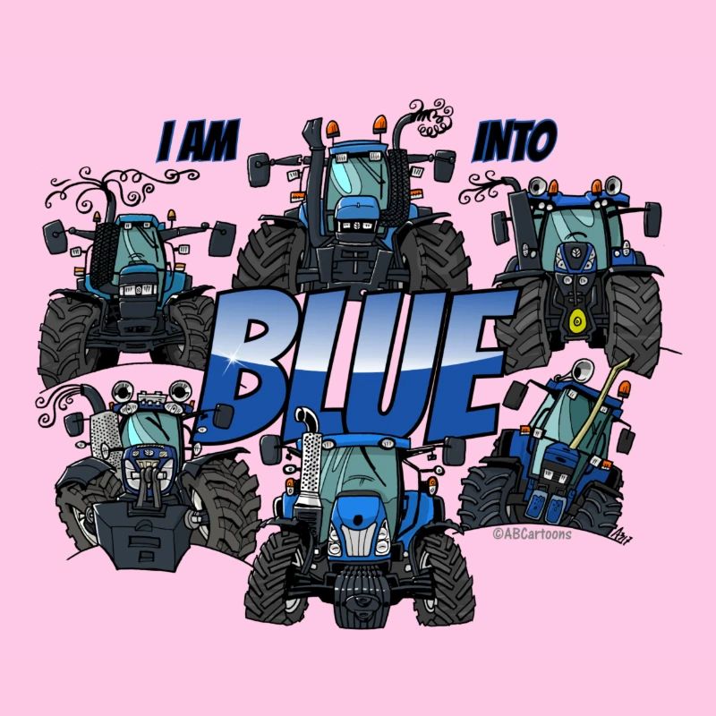 ich bin in blau