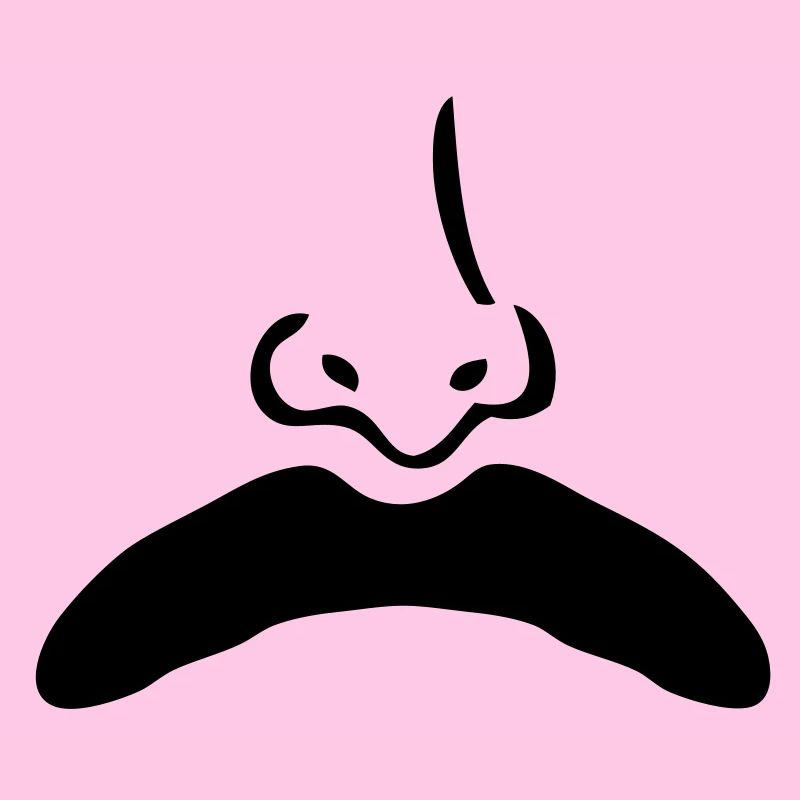 Schnurrbart Schnurrbart Nase nose1