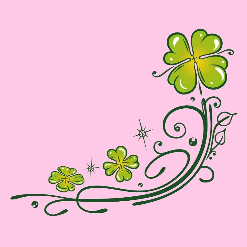 Kleeblatt Klee Silvester St Patricks Day