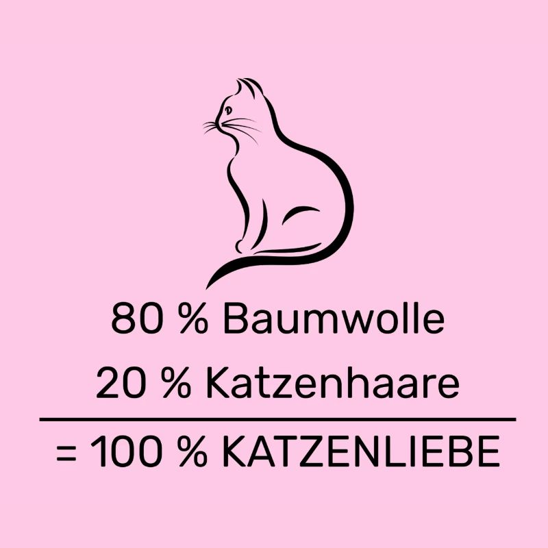 80% Baumwolle 20% Katzenhaare =100% Katzenliebe