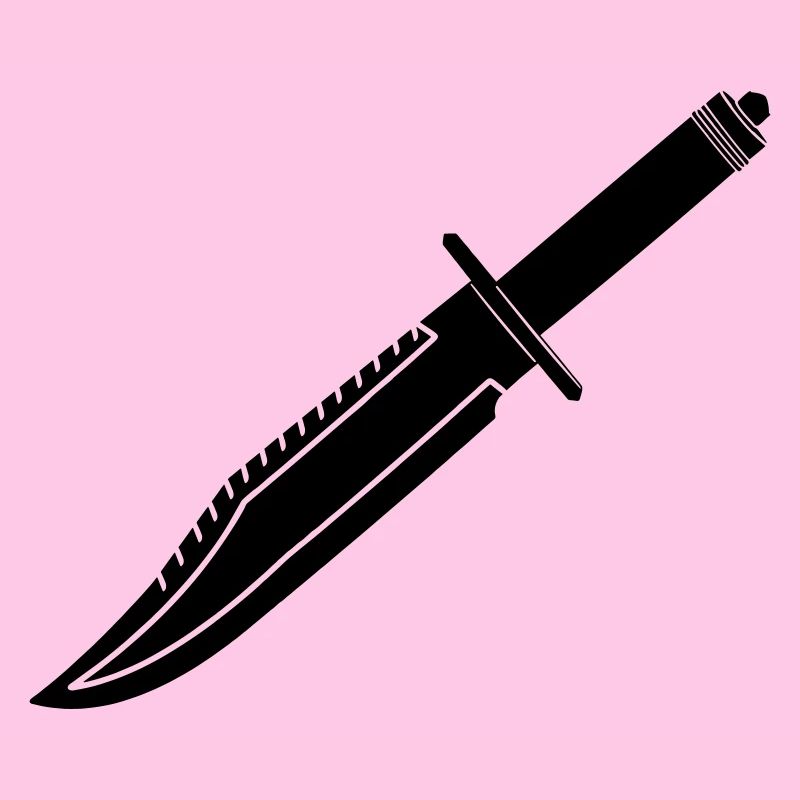 Couteau Rambo long
