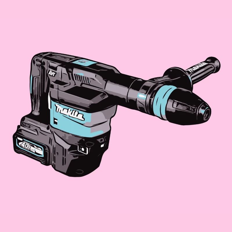 Cordless chisel hammer