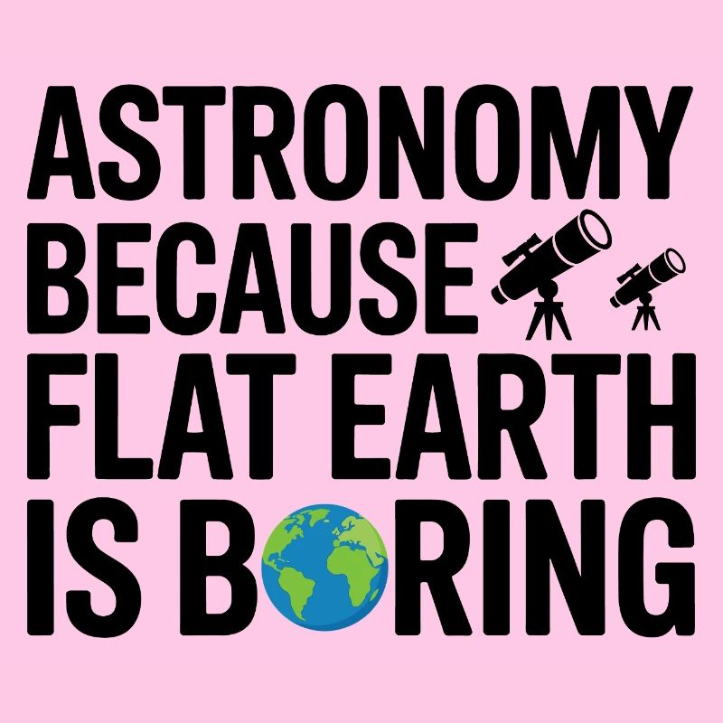 La science plutôt que la conception de la Terre plate