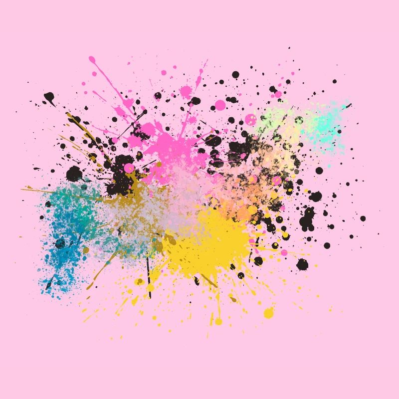 Conception colorée d’éclaboussures de peinture