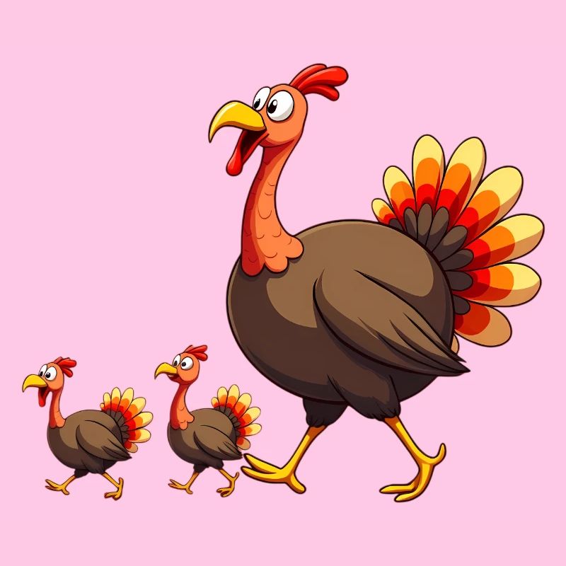 Bébé dinde de Thanksgiving