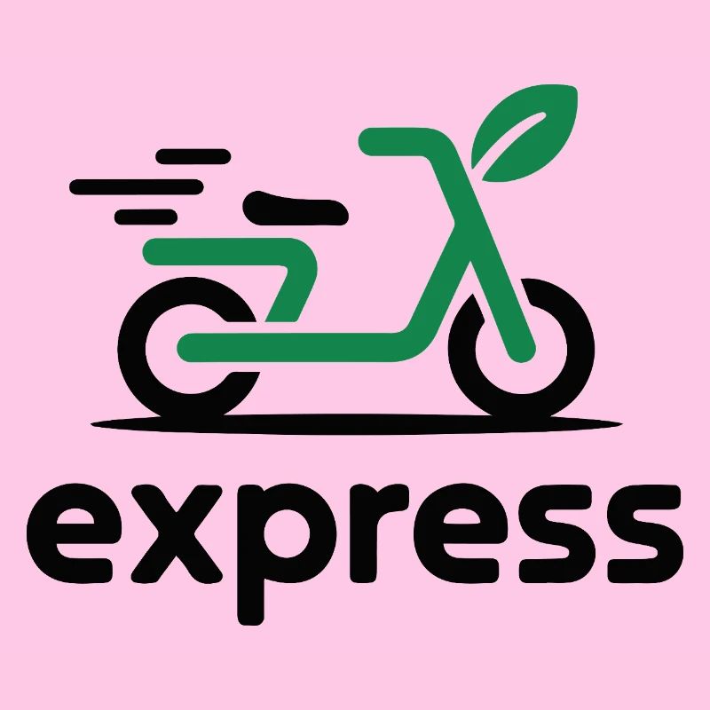 Eco Express Leaf Roller Logo