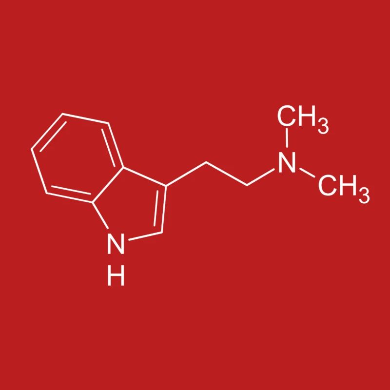 DMT dimethyltryptamine formule structurelle